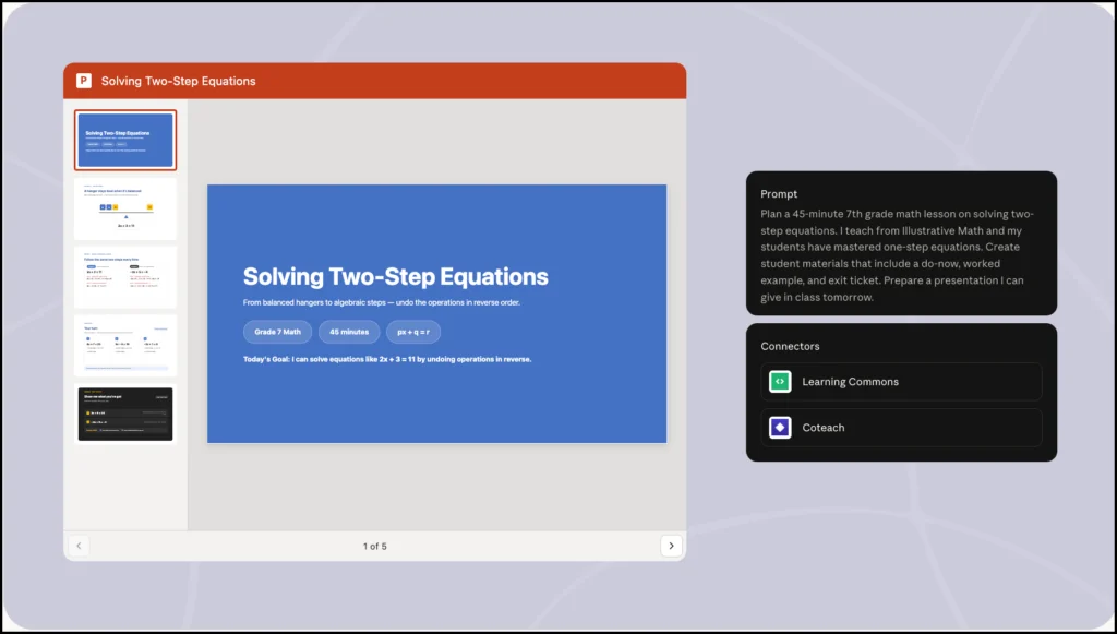 Exploring Claude for Teachers: A Tailored AI Solution for K-12 Educators
